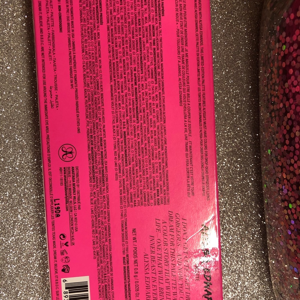 BNIB! Anastasia BH X Alyssa Edwards Eyeshadow π¨ - Picture 3 of 8